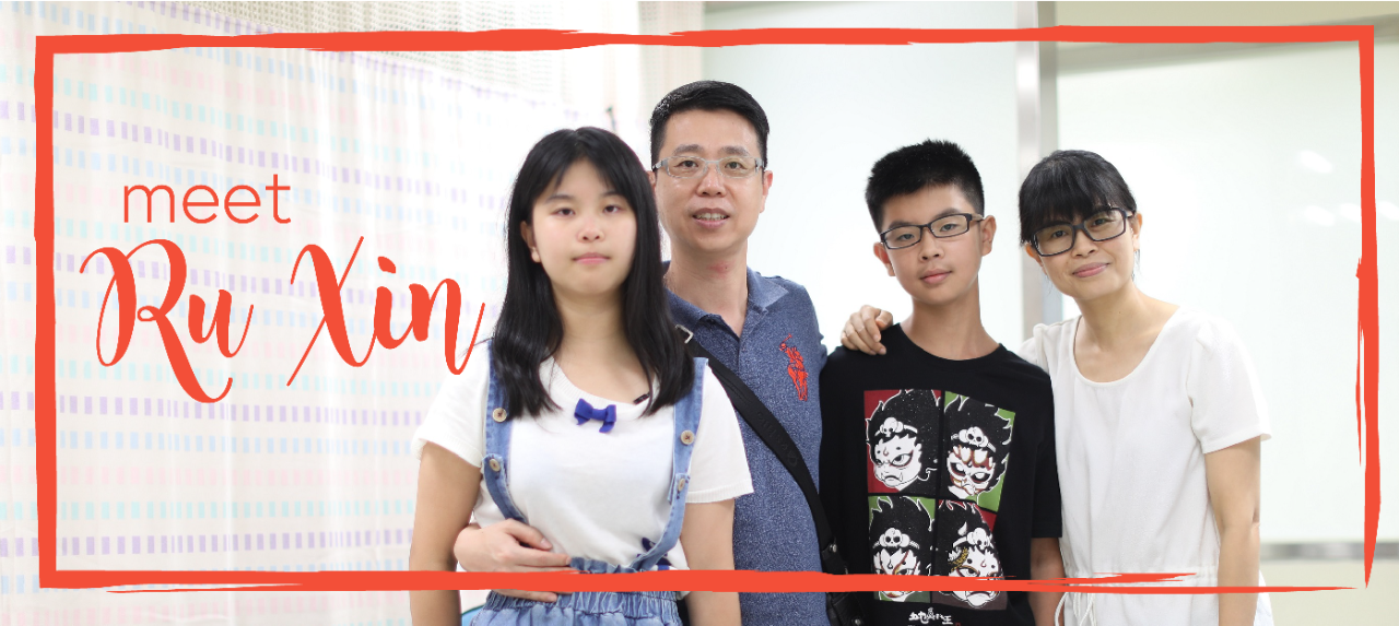 NuSkin_Yuyu_Banner_V2_CH Meet Ru Xin: Ru Xin and her family