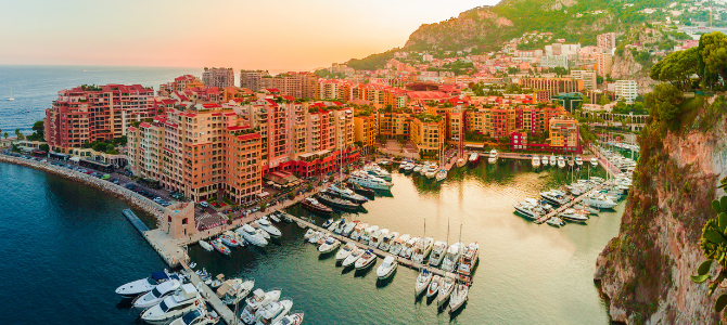 monaco cityscape monaco cityscape